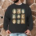 Music Teacher Orchestra Spooky Halloween Ghost Band Men Graphic Sweatshirt, novelty gifts, funny gifts
