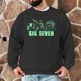 Musical 67 Music Meme Slang Six Seven Music Teacher Men Graphic Sweatshirt, novelty gifts, funny gifts