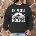 If You Mustache My Students Rock Teacher Mustache Men Graphic Sweatshirt, novelty gifts, funny gifts