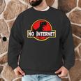 Nerdy No Internet Dinosaur Computer Science Teacher Men Graphic Sweatshirt, novelty gifts, funny gifts Nerdy No Internet Dinosaur Computer Science Teacher Men Graphic Sweatshirt, novelty gifts, funny gifts