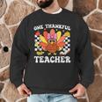 One Thankful Teacher Turkey Thanksgiving Teaching Men Graphic Sweatshirt, novelty gifts, funny gifts One Thankful Teacher Turkey Thanksgiving Teaching Men Graphic Sweatshirt, novelty gifts, funny gifts