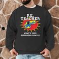PE Physical Education Teacher Superhero Power School Men Graphic Sweatshirt, novelty gifts, funny gifts