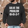 PEMDAS Math Problem 67 Meme Elementary Teacher Joke Men Graphic Sweatshirt, novelty gifts, funny gifts