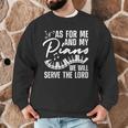 Piano Player Art For Men Women Pianist Piano Teacher Men Graphic Sweatshirt, novelty gifts, funny gifts