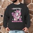 Pink Unicorn Spanish Teacher Regalos Para Bilingue Teacher Men Graphic Sweatshirt, novelty gifts, funny gifts Pink Unicorn Spanish Teacher Regalos Para Bilingue Teacher Men Graphic Sweatshirt, novelty gifts, funny gifts