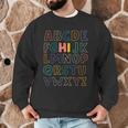 Pre K Kindergarten Hi Alphabet Back To School Teachers Men Women Girls Kids Men Graphic Sweatshirt, novelty gifts, funny gifts Pre K Kindergarten Hi Alphabet Back To School Teachers Men Women Girls Kids Men Graphic Sweatshirt, novelty gifts, funny gifts