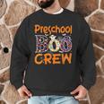 Preschool Boo Crew Preschool Halloween Teacher Men Graphic Sweatshirt, novelty gifts, funny gifts