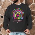 Rainbow I Believe In You Teacher Testing Day Men Graphic Sweatshirt, novelty gifts, funny gifts Rainbow I Believe In You Teacher Testing Day Men Graphic Sweatshirt, novelty gifts, funny gifts