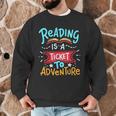 Reading Adventure Library Student Teacher Book Men Graphic Sweatshirt, novelty gifts, funny gifts Reading Adventure Library Student Teacher Book Men Graphic Sweatshirt, novelty gifts, funny gifts