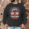 Red & Blue Teacher Crew Shirt 4th Of July Sunglasses Men Graphic Sweatshirt, novelty gifts, funny gifts Red & Blue Teacher Crew Shirt 4th Of July Sunglasses Men Graphic Sweatshirt, novelty gifts, funny gifts