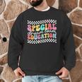 Retro Special Education Squad Groovy Dream Team SPED Teacher Men Graphic Sweatshirt, novelty gifts, funny gifts