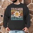 Retro Teacher Daisy Colorful Elementary School Teacher Men Graphic Sweatshirt, novelty gifts, funny gifts Retro Teacher Daisy Colorful Elementary School Teacher Men Graphic Sweatshirt, novelty gifts, funny gifts