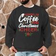 Running On Coffee And Christmas Cheer Lover Teacher For Men Women Kids Men Graphic Sweatshirt, novelty gifts, funny gifts Running On Coffee And Christmas Cheer Lover Teacher For Men Women Kids Men Graphic Sweatshirt, novelty gifts, funny gifts