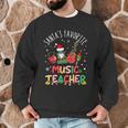 Santa's Favorite Music Teacher Christmas Santa Hat Matching Men Graphic Sweatshirt, novelty gifts, funny gifts Santa's Favorite Music Teacher Christmas Santa Hat Matching Men Graphic Sweatshirt, novelty gifts, funny gifts