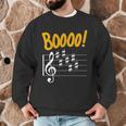Scary Key Signature Boo Music Halloween Musician Teacher Men Women Men Graphic Sweatshirt, novelty gifts, funny gifts