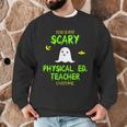 Scary Physical Education Ed Teacher Costume Halloween Easy Men Graphic Sweatshirt, novelty gifts, funny gifts