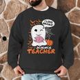 Science Teacher Cute Ghost Halloween Teacher Men Women Men Graphic Sweatshirt, novelty gifts, funny gifts