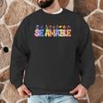 Se Amable Be Kind In Spanish Groovy Teacher Flowers Men Graphic Sweatshirt, novelty gifts, funny gifts