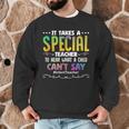 Special Teacher Daycare School Childcare Infant Teacher Men Graphic Sweatshirt, novelty gifts, funny gifts