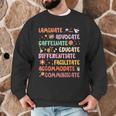 SPED Caffeinate Advocate Laminate Educate Teacher Facilitate For Men Women Men Graphic Sweatshirt, novelty gifts, funny gifts SPED Caffeinate Advocate Laminate Educate Teacher Facilitate For Men Women Men Graphic Sweatshirt, novelty gifts, funny gifts