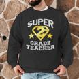 Super 2nd Grade Teacher Hero Men Graphic Sweatshirt, novelty gifts, funny gifts Super 2nd Grade Teacher Hero Men Graphic Sweatshirt, novelty gifts, funny gifts