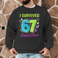 I Survived 67 Days Of School 67 Meme Science Teacher Men Graphic Sweatshirt, novelty gifts, funny gifts I Survived 67 Days Of School 67 Meme Science Teacher Men Graphic Sweatshirt, novelty gifts, funny gifts