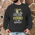 I Teach The Cutest Bees In The Beehive Kindergarten Teacher Men Graphic Sweatshirt, novelty gifts, funny gifts