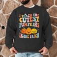 I Teach The Cutest Pumpkins In The Patch Teacher Men Graphic Sweatshirt, novelty gifts, funny gifts I Teach The Cutest Pumpkins In The Patch Teacher Men Graphic Sweatshirt, novelty gifts, funny gifts