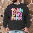 Teach Love Inspire Preppy Back To School Teacher Women Men Graphic Sweatshirt, novelty gifts, funny gifts Teach Love Inspire Preppy Back To School Teacher Women Men Graphic Sweatshirt, novelty gifts, funny gifts