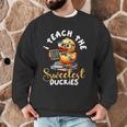 I Teach The Sweetest Duckies Teacher Rubber Duck Teaching Men Graphic Sweatshirt, novelty gifts, funny gifts I Teach The Sweetest Duckies Teacher Rubber Duck Teaching Men Graphic Sweatshirt, novelty gifts, funny gifts