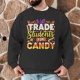 Teacher Cute Will Trade Students For Candy Halloween Costume Men Graphic Sweatshirt, novelty gifts, funny gifts Teacher Cute Will Trade Students For Candy Halloween Costume Men Graphic Sweatshirt, novelty gifts, funny gifts