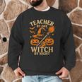 Teacher By Day Witch By Night Halloween Teacher Witch Men Graphic Sweatshirt, novelty gifts, funny gifts