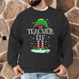 The Teacher Elf Christmas Family Matching Xmas Group For Men Women Men Graphic Sweatshirt, novelty gifts, funny gifts