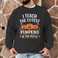 Teacher Halloween I Teach The Cutest Pumpkins In The Patch Men Graphic Sweatshirt, novelty gifts, funny gifts Teacher Halloween I Teach The Cutest Pumpkins In The Patch Men Graphic Sweatshirt, novelty gifts, funny gifts