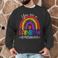 Teacher You Are a Rainbow Of Possibilities Funny Men Graphic Sweatshirt, novelty gifts, funny gifts Teacher You Are a Rainbow Of Possibilities Funny Men Graphic Sweatshirt, novelty gifts, funny gifts