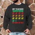 My Teacher Survived 67 Days Of Me School Kids Costume Men Graphic Sweatshirt, novelty gifts, funny gifts My Teacher Survived 67 Days Of Me School Kids Costume Men Graphic Sweatshirt, novelty gifts, funny gifts
