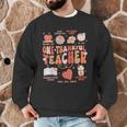 Teacher Thanksgiving Shirt Women One Thankful Teacher Fall Men Graphic Sweatshirt, novelty gifts, funny gifts