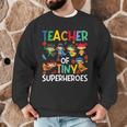 Teacher Of Tiny Superheroes Teach 100th Day Of School Men Women Girls Kids Men Graphic Sweatshirt, novelty gifts, funny gifts Teacher Of Tiny Superheroes Teach 100th Day Of School Men Women Girls Kids Men Graphic Sweatshirt, novelty gifts, funny gifts