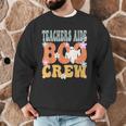 Teachers Aide Boo Crew Ghost Groovy Halloween For Women Men Graphic Sweatshirt, novelty gifts, funny gifts Teachers Aide Boo Crew Ghost Groovy Halloween For Women Men Graphic Sweatshirt, novelty gifts, funny gifts