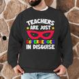 Teachers Are Just Superheroes In Disguise School Men Graphic Sweatshirt, novelty gifts, funny gifts Teachers Are Just Superheroes In Disguise School Men Graphic Sweatshirt, novelty gifts, funny gifts