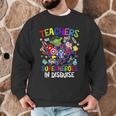 Teachers Are Superheroes Back To School Men Graphic Sweatshirt, novelty gifts, funny gifts