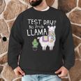 Teachers Testing Day Test Day No Prob Llama Teacher Men Graphic Sweatshirt, novelty gifts, funny gifts Teachers Testing Day Test Day No Prob Llama Teacher Men Graphic Sweatshirt, novelty gifts, funny gifts
