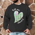 Tell Me About It Speech Pathology Aac Sped Teacher Men Graphic Sweatshirt, novelty gifts, funny gifts