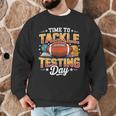 Test Day State Football Tackle Testing Day Sports Teacher Men Graphic Sweatshirt, novelty gifts, funny gifts