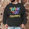 Thank You Teacher Appreciation Graduation Men Women Girls Kids Men Graphic Sweatshirt, novelty gifts, funny gifts Thank You Teacher Appreciation Graduation Men Women Girls Kids Men Graphic Sweatshirt, novelty gifts, funny gifts