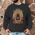 Thankful For My 5th Grade Turkeys Thanksgiving Teacher Men Graphic Sweatshirt, novelty gifts, funny gifts
