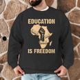 History Education Is Freedom African Map Black Teacher Men Graphic Sweatshirt, novelty gifts, funny gifts History Education Is Freedom African Map Black Teacher Men Graphic Sweatshirt, novelty gifts, funny gifts