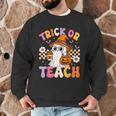 Trick Or Teach Cute Ghost Coffee Pumpkins Halloween Teacher Men Graphic Sweatshirt, novelty gifts, funny gifts Trick Or Teach Cute Ghost Coffee Pumpkins Halloween Teacher Men Graphic Sweatshirt, novelty gifts, funny gifts