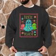 Trick Or Teach Neon Ghost Flower Teacher Spooky Halloween Men Graphic Sweatshirt, novelty gifts, funny gifts Trick Or Teach Neon Ghost Flower Teacher Spooky Halloween Men Graphic Sweatshirt, novelty gifts, funny gifts
