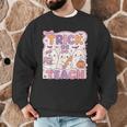 Trick Or Teach Retro Halloween Teacher Look Men Graphic Sweatshirt, novelty gifts, funny gifts Trick Or Teach Retro Halloween Teacher Look Men Graphic Sweatshirt, novelty gifts, funny gifts